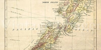Mapa stara, Nowa Zelandia